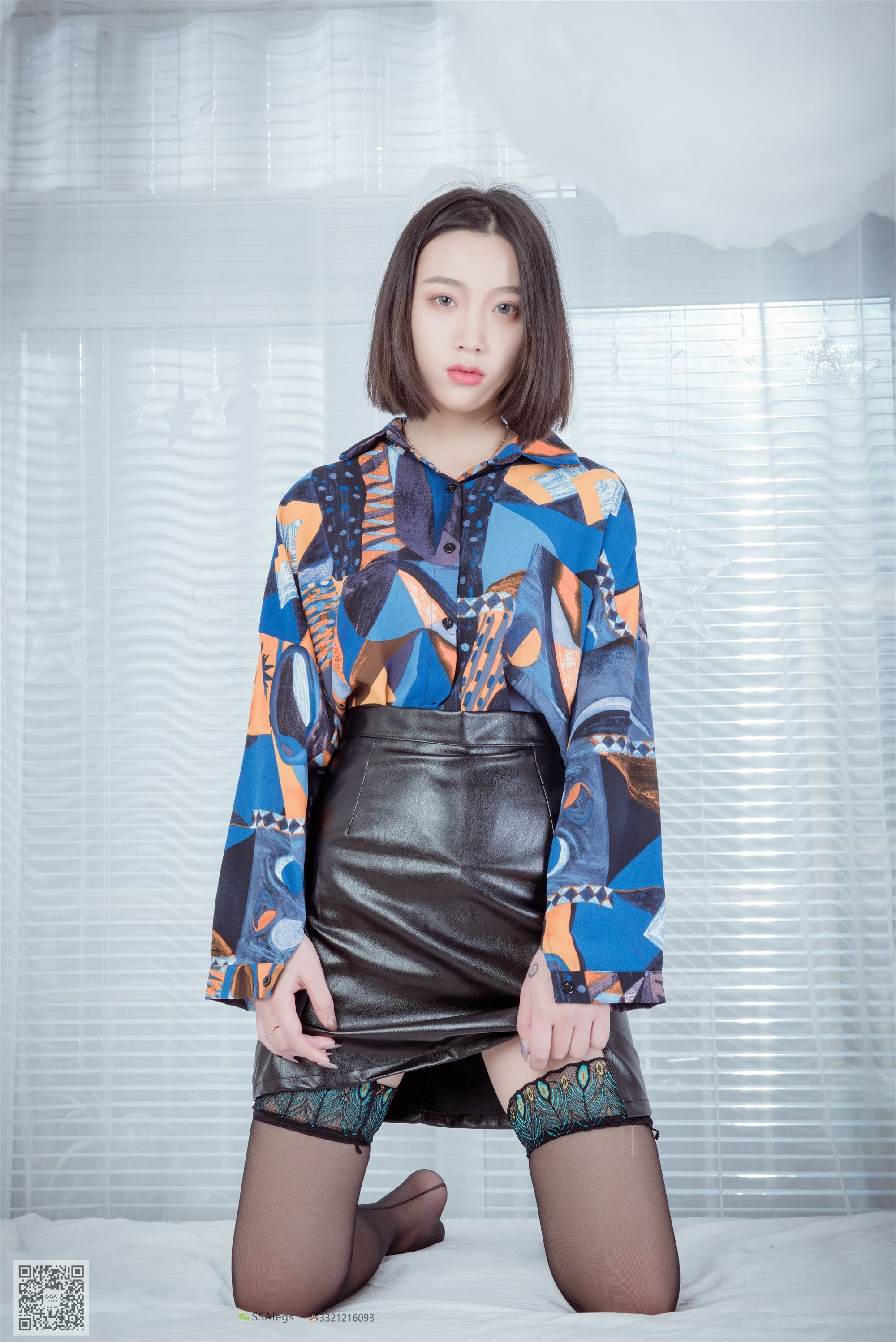 SSA丝社 NO.040 大大 孔雀翎丝袜